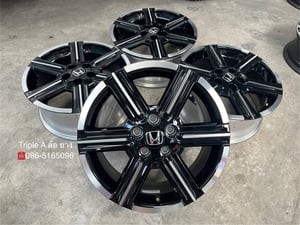 ล้อแม็กป้ายแดง Honda HRV รุ่นใหม่ล่าสุด ขอบ 17 ดำหน้าเงา สวยกริ๊บ