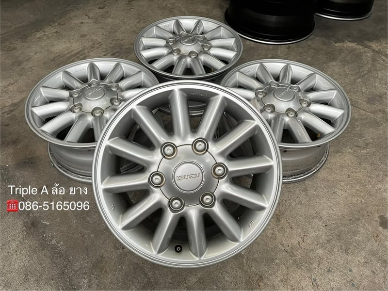 ล้อแม็ก 6รู139 ISUZU D-Max ขอบ 15