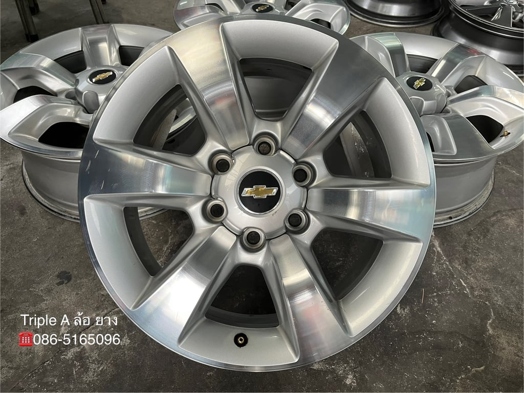 ล้อแม็ก Chevrolet Trailblazer ขอบ 18 สีบอร์นหน้าเงา ล้อแม็ก Chevrolet Trailblazer ขอบ 18 สีบอร์นหน้าเงา