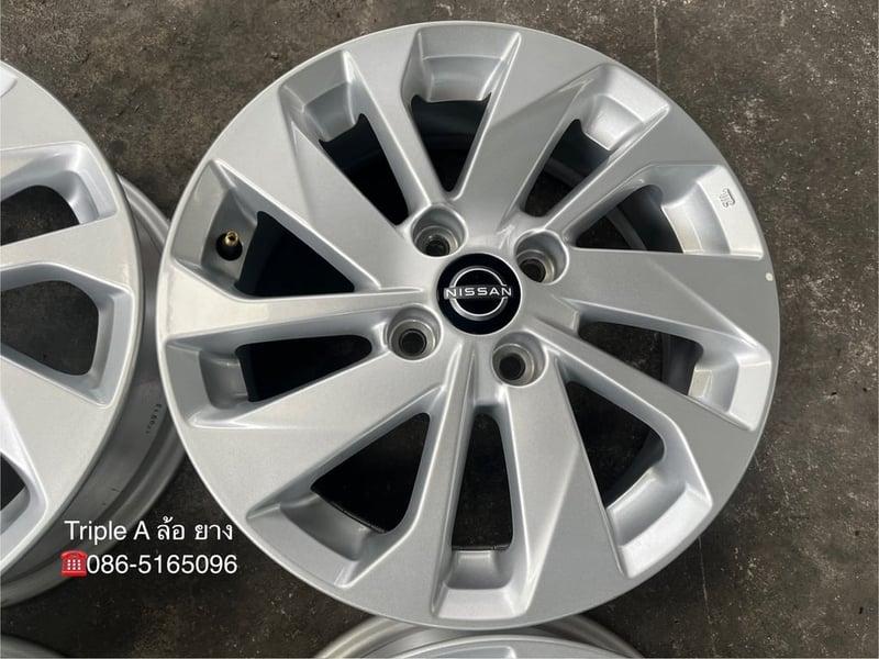 ล้อแม็กป้ายแดง Nissan Almera รุ่นใหม่ล่าสุด ขอบ 15 ใหม่กริ๊บ
