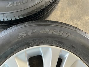 ล้อแม็ก 5รู114 Toyota Revo ขอบ 16 แถมยาง 215-65-16 Dunlop ปี 20 ล้อแม็ก 5รู114 Toyota Revo ขอบ 16 แถมยาง 215-65-16 Dunlop ปี 20