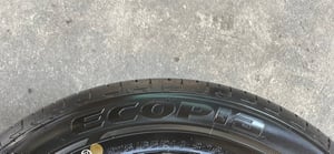 ยางใหม่ป้ายแดง 175-65-14 Bridgestone สวยกริ๊บ ถอดจากรถใหม่ป้ายแดง