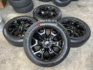 ล้อแม็ก Ford Everest Next-Gen Sport ขอบ 20 สีดำ พร้อมยาง 255-55-20 GoodYear ปี 24 ล้อแม็ก Ford Everest Next-Gen Sport ขอบ 20 สีดำ พร้อมยาง 255-55-20 GoodYear ปี 24