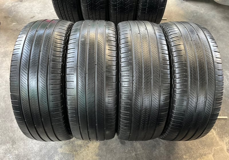 ล้อแม็ก Toyota Fortuner GR Sport ขอบ 20 สีดำหน้าชา พร้อมยาง 265-50-20 Michelin ปลายปี 23