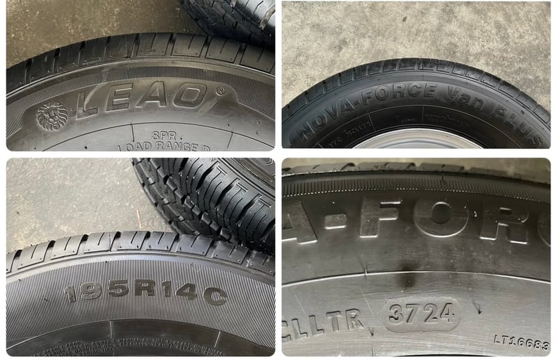 น้องๆยางใหม่ 195R14 Goodride สภาพสวยมาก น้องๆยางใหม่ 195R14 Goodride สภาพสวยมาก