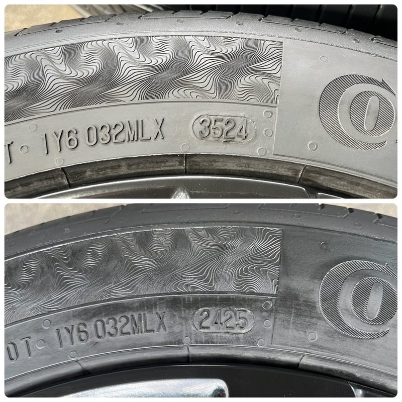 ล้อแม็ก Honda City Hatchback ขอบ 16 สีดำ พร้อมยาง 185-55-16 Continental ปี 24