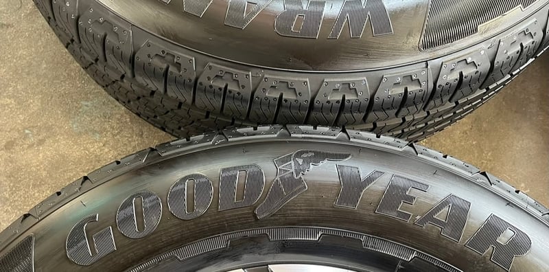 ยางใหม่ป้ายแดง 255-65-18 Goodyear ปี 25 ใหม่กริ๊บ ถอดจากโชว์รูมรถ