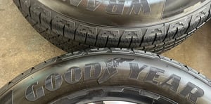 ยางใหม่ป้ายแดง 255-65-18 Goodyear ปี 25 ใหม่กริ๊บ ถอดจากโชว์รูมรถ