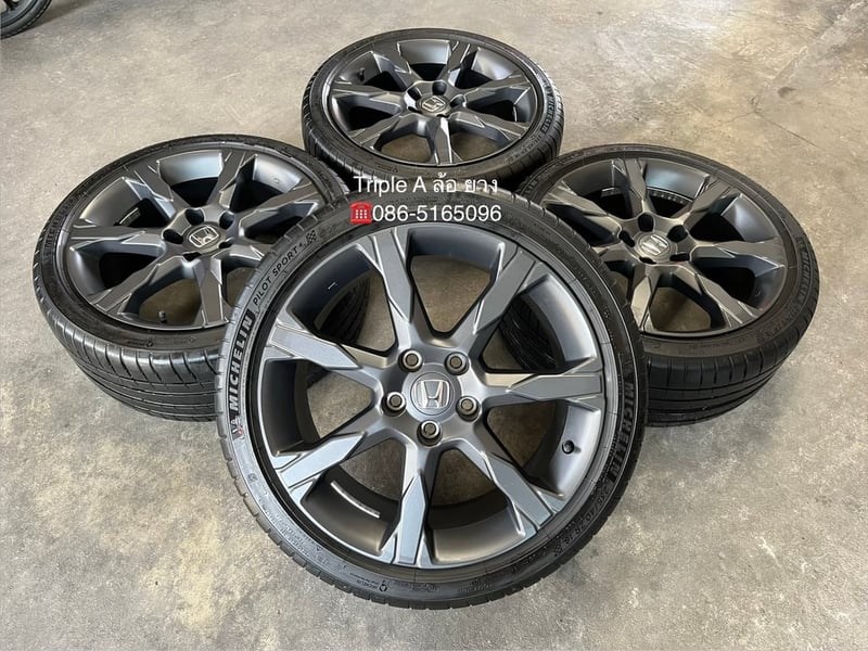 ล้อแม็กพร้อมยาง Honda Civic HEV RS รุ่นใหม่ ขอบ 18