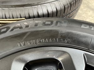 ล้อแม็กพร้อมยางใหม่ Mazda 2 Skyactiv ขอบ 15 สีดำ