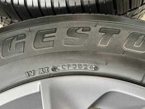 ล้อแม็ก ISUZU MU-X 2024 ขอบ 18 พร้อมยาง 265-60-18 Bridgestone ปลายปี 24