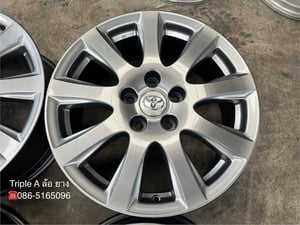 ล้อแม็ก 5รู114 Toyota Camry ขอบ 17 สีไฮเปอร์ สวยกริ๊บ