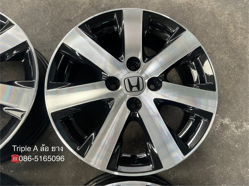 ล้อแม็ก Honda Feed ขอบ 15 ดำหน้าเงา สวยกริ๊บ ล้อแม็ก Honda Feed ขอบ 15 ดำหน้าเงา สวยกริ๊บ