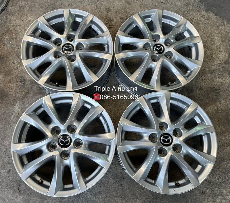 ล้อแม็ก 5รู114 Mazda 3 Skyactiv ขอบ 16