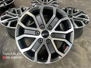 ล้อแม็กป้ายแดง Ford Everest รุ่นใหม่ ขอบ 18 เทาหน้าเงา สวยกริ๊บ