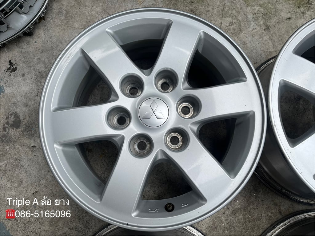 ล้อแม็ก Mitsu Triton ขอบ 16 ใส่กับ Pajero และ Triton 6รู139 ได้เลย