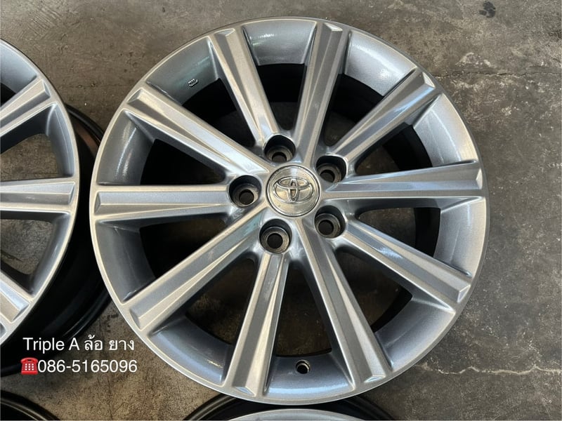 ล้อแม็ก 5รู114 Toyota Camry (ลาย 10 ก้าน) ขอบ 17 สีไฮเปอร์ สวยกริ๊บ