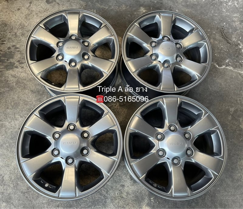 ล้อแม็ก ISUZU D-Max X-Series ขอบ 16 สภาพสวย ล้อแม็ก ISUZU D-Max X-Series ขอบ 16 สภาพสวย