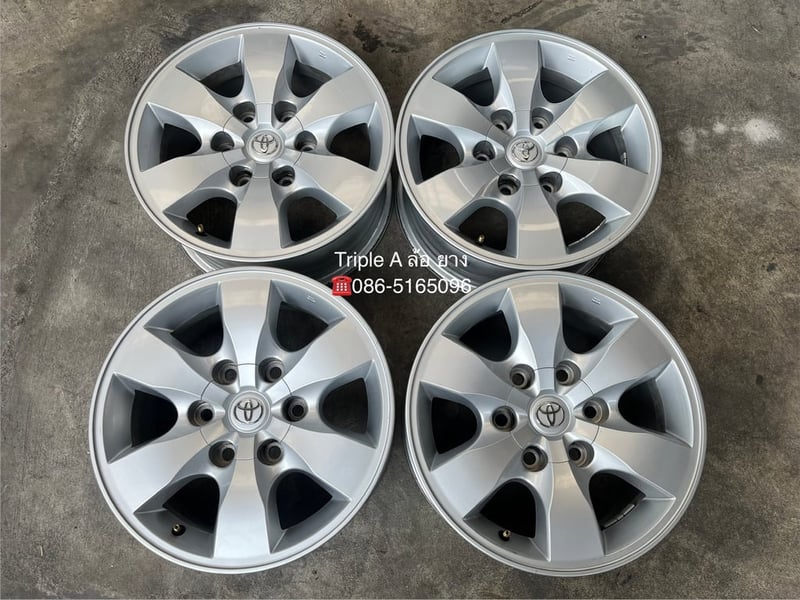 ล้อแม็ก 6รู139 Toyota Vigo ขอบ 16 สภาพสวย ล้อแม็ก 6รู139 Toyota Vigo ขอบ 16 สภาพสวย