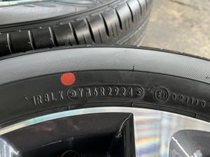 ล้อแม็ก Nissan Almera Sportech ขอบ 15 เทาหน้าเงา พร้อมยางใหม่ 185-65-15 Dunlop ปี 24