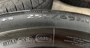 ยางใหม่ป้ายแดง 255-65-18 Goodyear ปี 25 ใหม่กริ๊บ ไม่ผ่านการใช้งาน