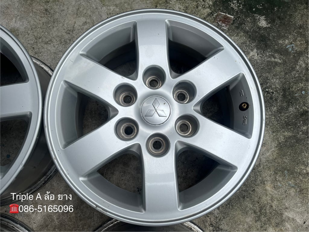 ล้อแม็ก Mitsu Triton ขอบ 16 ใส่กับ Pajero และ Triton 6รู139 ได้เลย