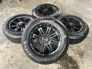 ล้อแม็กพร้อมยาง Ford Ranger Wildtrak X รุ่นพิเศษ ขอบ 18 สภาพสวย ล้อแม็กพร้อมยาง Ford Ranger Wildtrak X รุ่นพิเศษ ขอบ 18 สภาพสวย