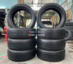 ยางมือสอง 265-50-20 Dunlop ปลายปี 19(8เส้น) ดอกยางสวย หนาปึกทุกเส้น