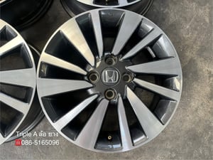 ล้อแม็กป้ายแดง Honda City SV รุ่นใหม่ ขอบ 15 เทาหน้าเงา สวยกริ๊บ