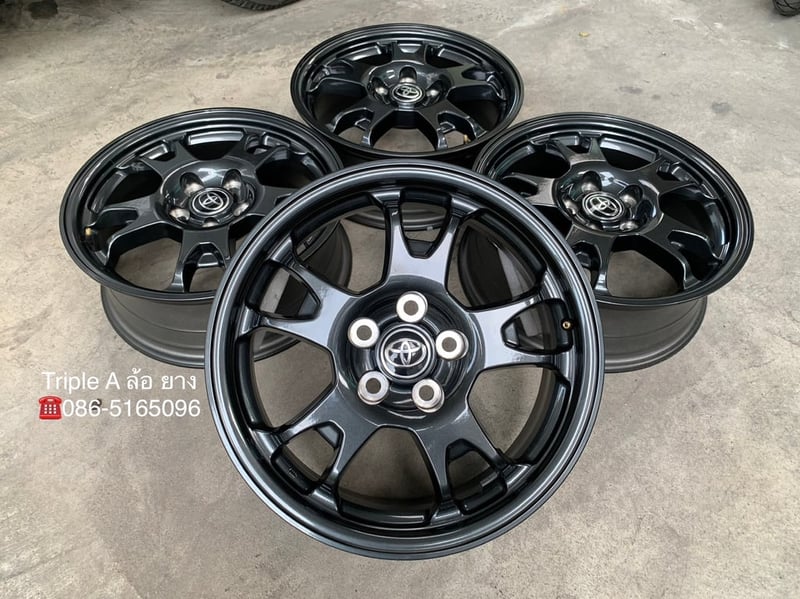 ล้อแม็กป้ายแดง 5รู114 Toyota Revo GR Sport ขอบ 17 สวยกริ๊บ