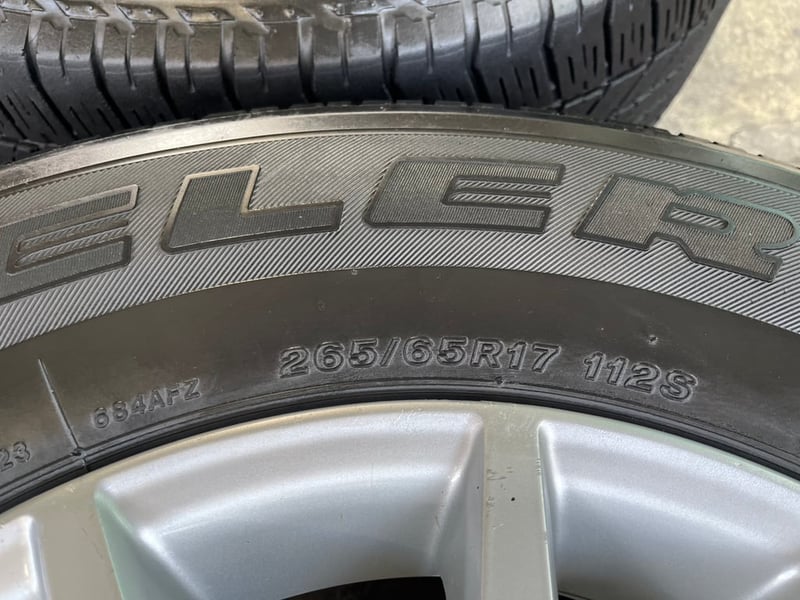 ล้อแม็กแถมยาง 6รู139 Mitsu Triton (ก้ามปู) ขอบ 17 ล้อแม็กแถมยาง 6รู139 Mitsu Triton (ก้ามปู) ขอบ 17