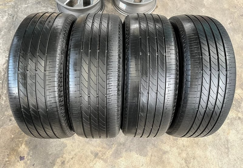 ล้อแม็ก 5รู114 Yachiyoda ขอบ 17 พร้อมยาง 215-55-17 Bridgestone ปี 23