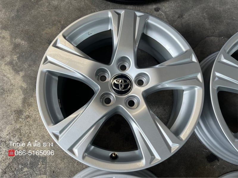 ล้อแม็กป้ายแดง 5รู114 Toyota Alphard ขอบ 16