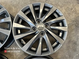 ล้อแม็ก Mitsu Attrage ขอบ 15 สีเทาไฮเปอร์ สวยกริ๊บ