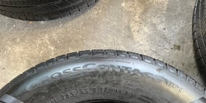 ยางป้ายแดง 265-65-17 Continental ปี 25 สวยกริ๊บ ถอดจากรถใหม่ป้ายแดง