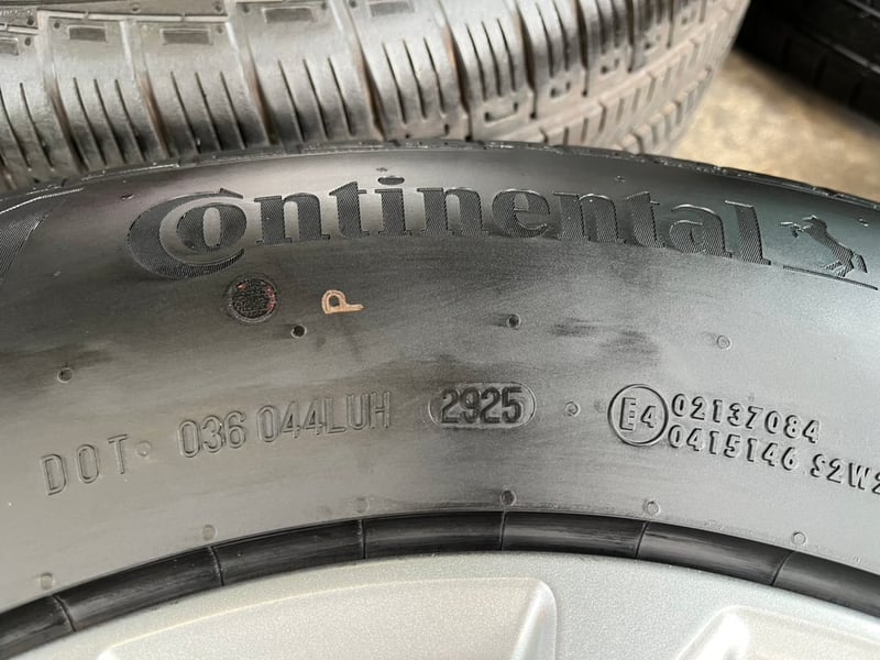 ล้อแม็ก Mitsu Triton Plus ขอบ 17 พร้อมยางป้ายแดง 265-65-17 Continental ปี 25