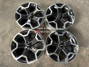 ล้อแม็ก 5รู100 Subaru XV ขอบ 17 ดำหน้าเงา