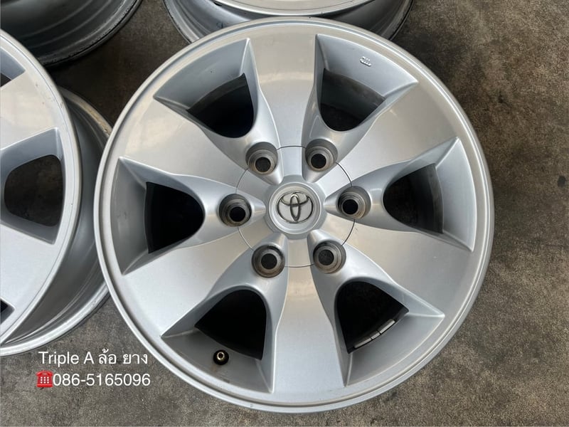 ล้อแม็ก 6รู139 Toyota Vigo ขอบ 16 สภาพสวย ล้อแม็ก 6รู139 Toyota Vigo ขอบ 16 สภาพสวย