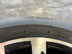 ล้อแม็ก Toyota Vios 12 ก้าน ขอบ 15 สีดำหน้าเงา พร้อมยางใหม่ 185-60-15 Dunlop ปลายปี 25 ล้อแม็ก Toyota Vios 12 ก้าน ขอบ 15 สีดำหน้าเงา พร้อมยางใหม่ 185-60-15 Dunlop ปลายปี 25