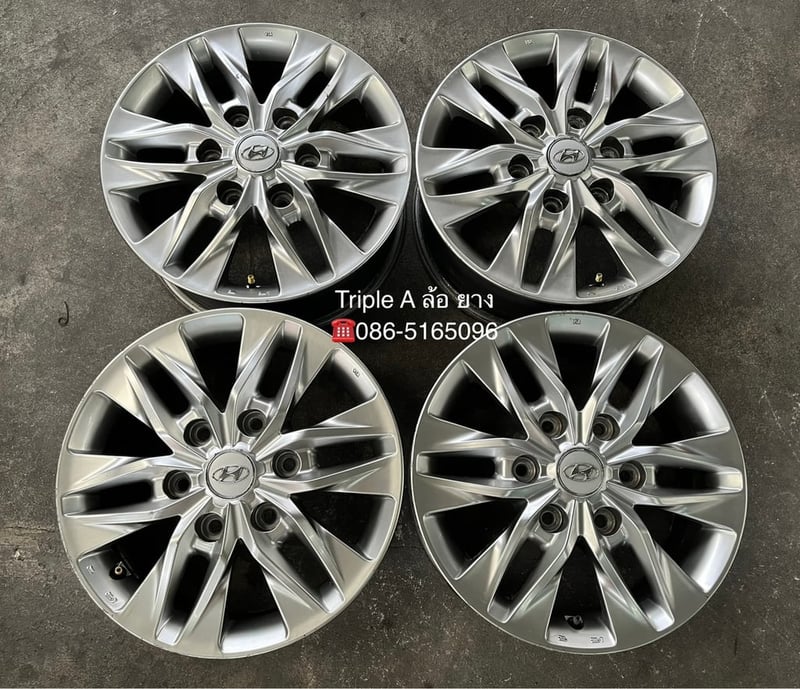 ล้อแม็ก Hyundai H1 ขอบ 16 สีไฮเปอร์