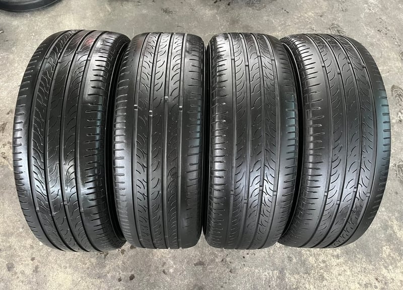 ล้อแม็ก 5รู114 Toyota Corolla Cross ขอบ 18 พร้อมยาง 215-55-18 ATLAS ปลายปี 22