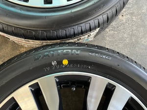 ล้อแม็ก Honda City ก้านคู่ ขอบ 16 พร้อมยางใหม่ 185-55-16 DAYTON By Bridgestone ปี 25