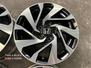 ล้อแม็ก Honda Civic FC ขอบ 16 ดำหน้าเงา