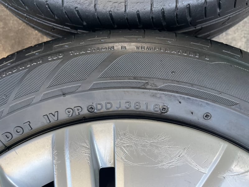 ล้อกระทะแถมยาง 4รู100 Mitsu ขอบ 14