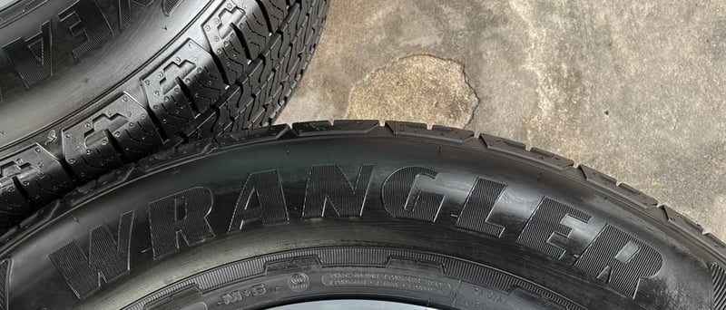 ยางใหม่ป้ายแดง 255-65-18 Goodyear ปี 25 ใหม่กริ๊บ ไม่ผ่านการใช้งาน