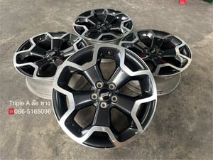 ล้อแม็ก 5รู100 Subaru XV ขอบ 17 ดำหน้าเงา