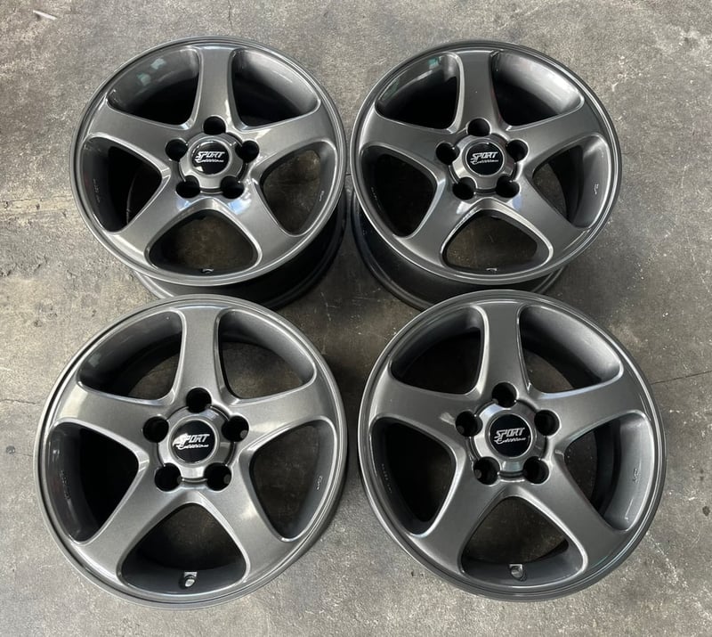 ล้อแม็ก 5รู114 Yachiyoda ขอบ 15 สีเทากัน สวยกริ๊บ