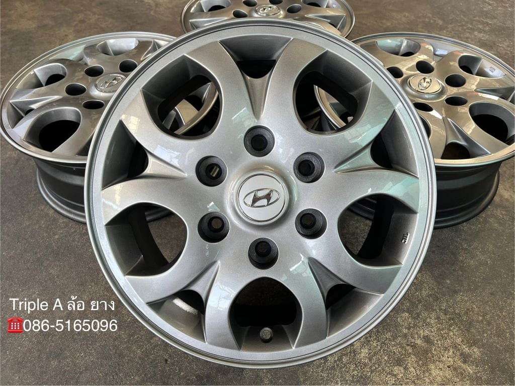 ล้อแม็ก ฮุนได Hyundai H1 ขอบ 16 สีไฮเปอร์ สภาพสวยมาก ล้อแม็ก ฮุนได Hyundai H1 ขอบ 16 สีไฮเปอร์ สภาพสวยมาก