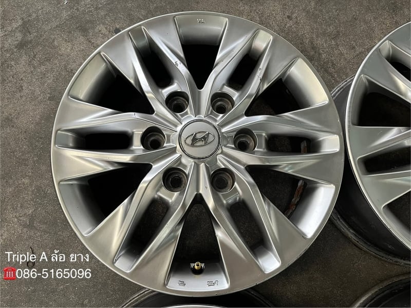 ล้อแม็ก Hyundai H1 ขอบ 16 สีไฮเปอร์