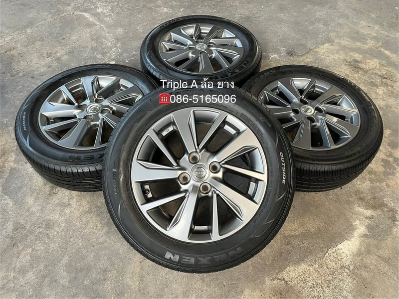 ล้อแม็กแถมยาง Nissan Almera Sportech ขอบ 15